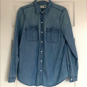 Old Navy Denim Button Down